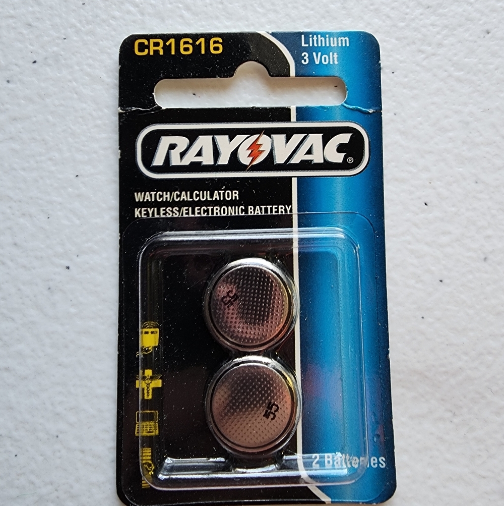 NEW Rayovac CR1616 Lithium Batteries